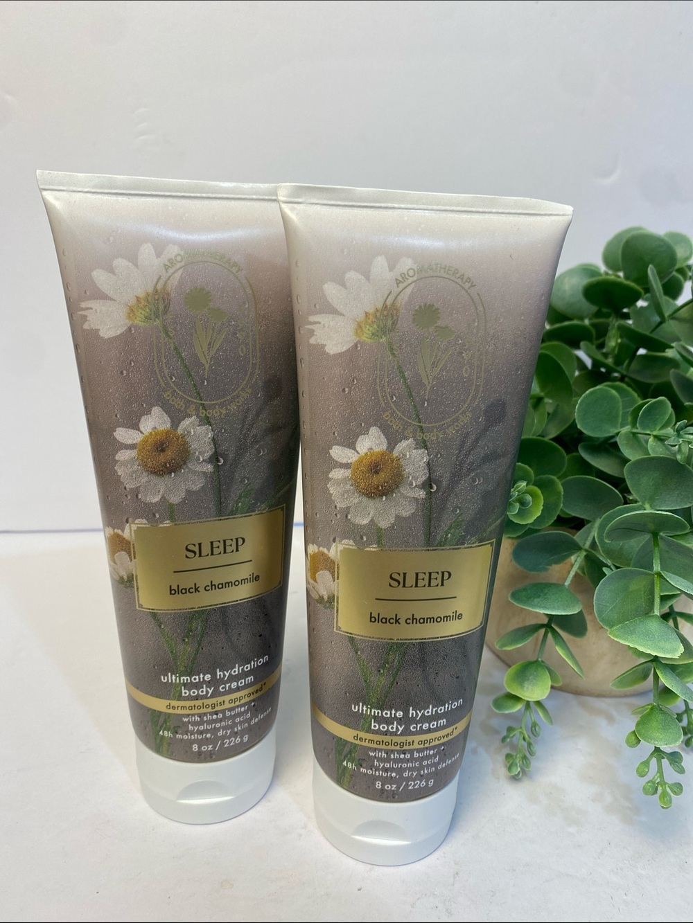 Aromatherapy “Black Chamomile” New Ultimate Hydration Body Creams x 2